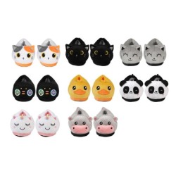 Pantuflas Plush surtidas