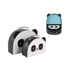 Cajas de Regalo con asa PANDASTIC set de 2 uds