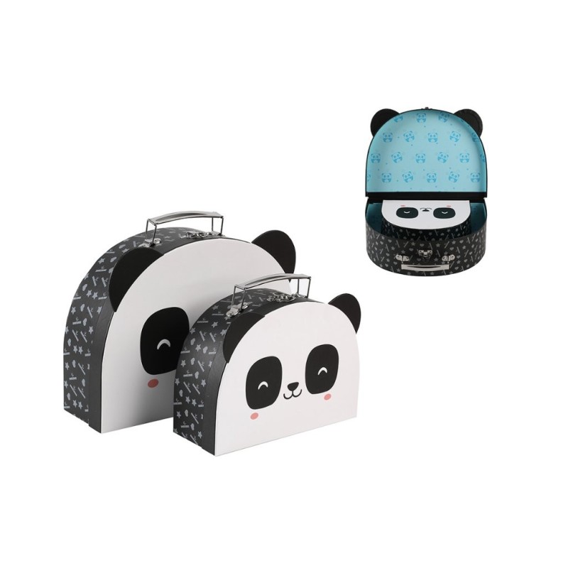 Cajas de Regalo con asa PANDASTIC set de 2 uds Cajas de Regalo con asa PANDASTIC set de 2 uds