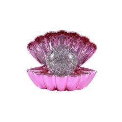 Lámpara Concha rosa metálico