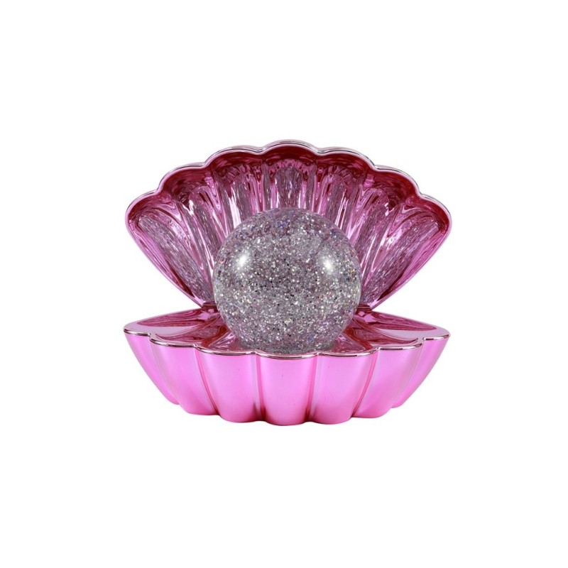Lámpara Concha rosa metálico Lámpara Concha rosa metálico