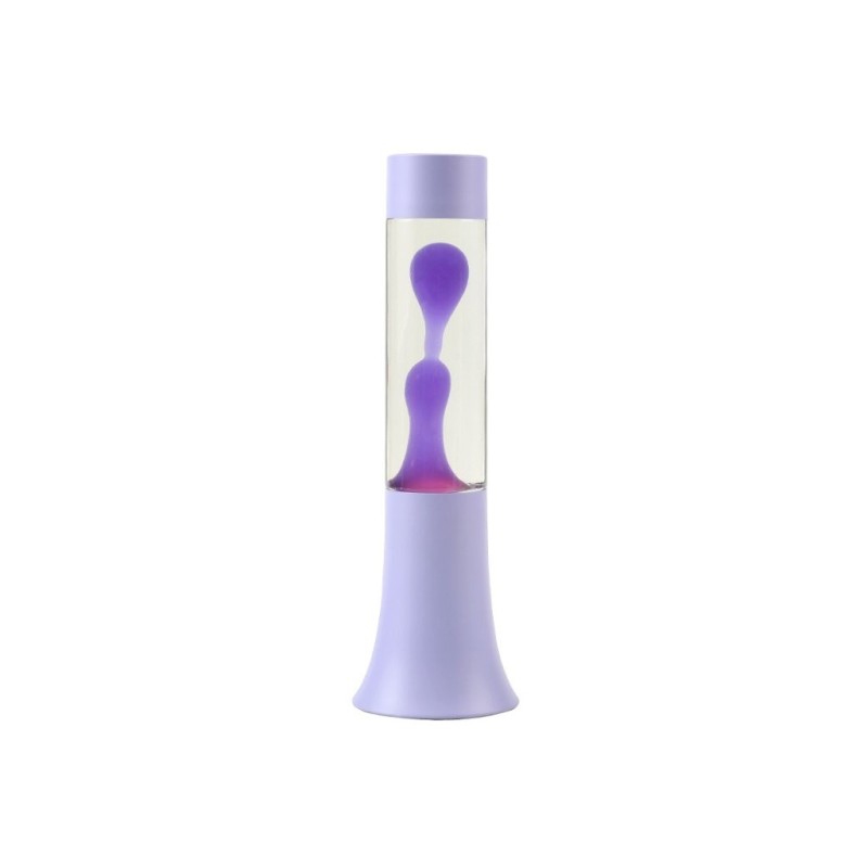 Lámpara de Lava Flared violeta pastel Lámpara de Lava Flared violeta pastel