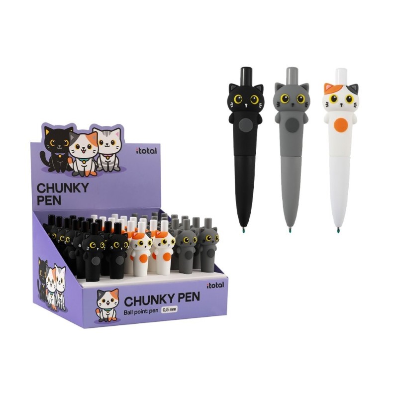 Boligrafo Chunky CAT - expositor 36 uds Boligrafo Chunky CAT - expositor 36 uds