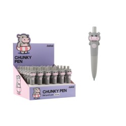 Boligrafo Chunky HIPPO - expositor 36 uds