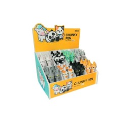 Boligrafos Chunky surtidos - expositor 48 uds