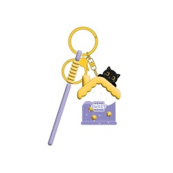 Llavero House BLACK CAT