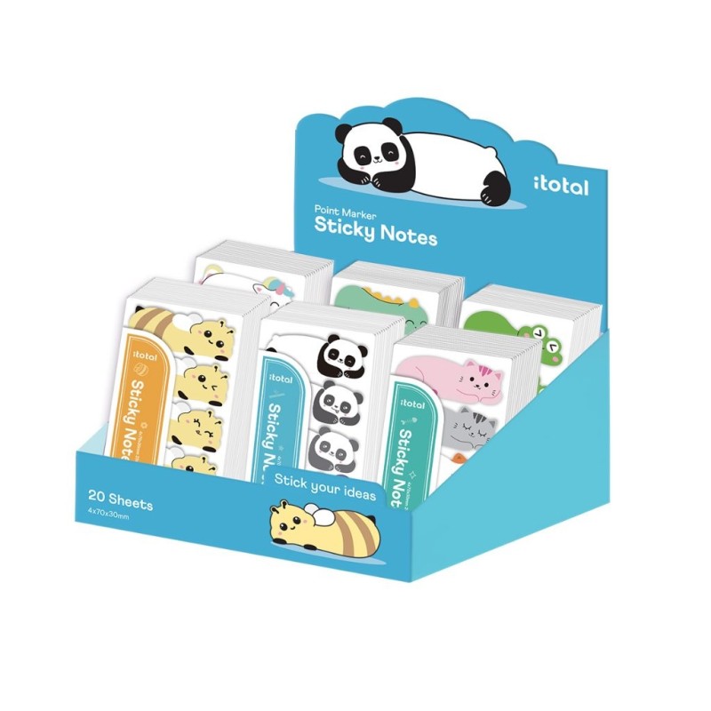 Sticky tabs surtidos - expositor 96 uds Sticky tabs surtidos - expositor 96 uds