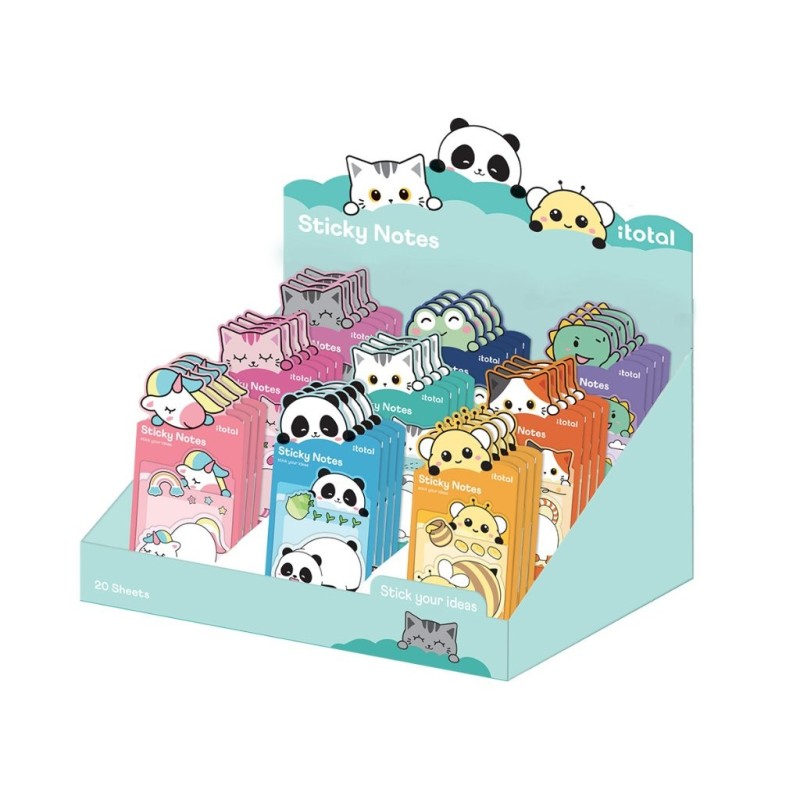 Sticky pads surtidos - expositor 36 uds Sticky pads surtidos - expositor 36 uds