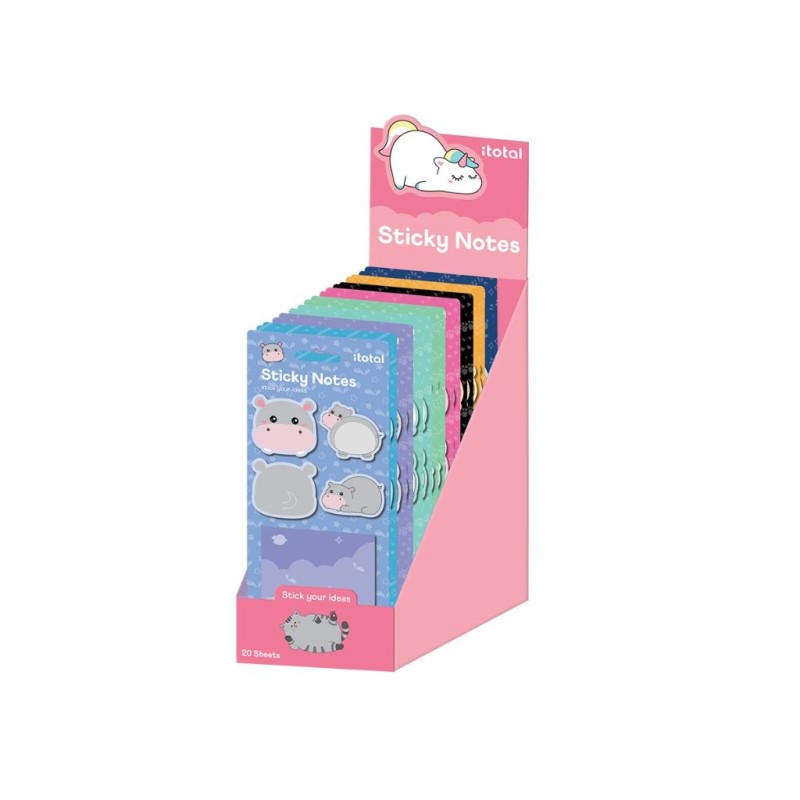 Set sticky notes surtidos - expositor 72 uds Set sticky notes surtidos - expositor 72 uds