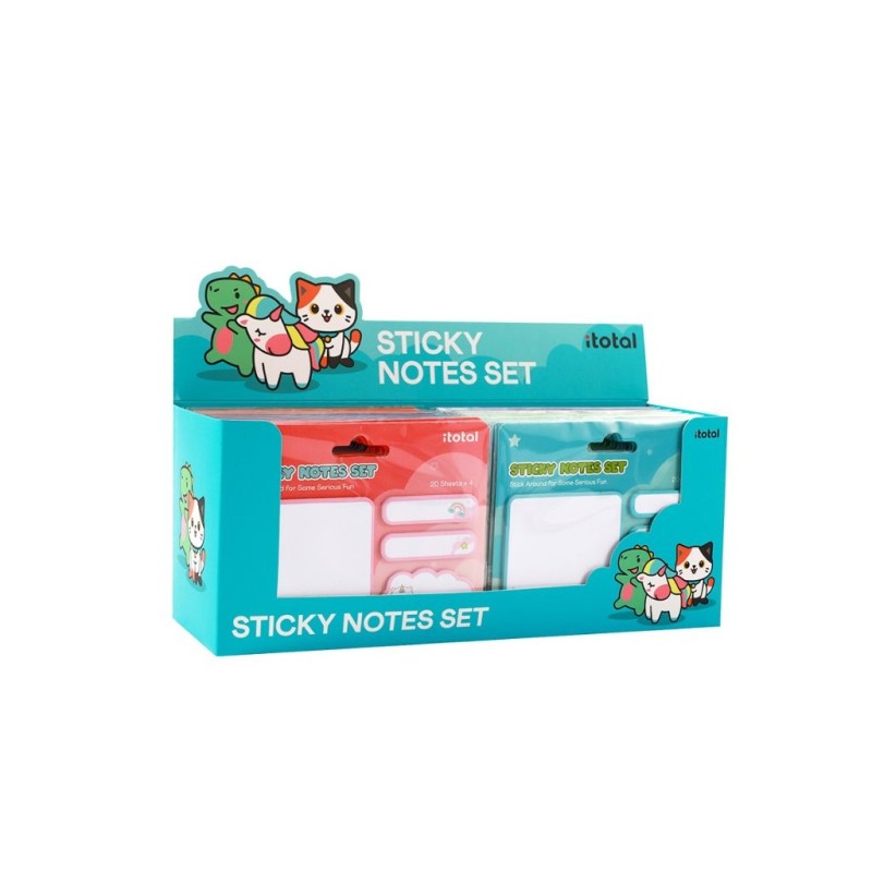 Sticky memos surtidos - expositor 72 uds Sticky memos surtidos - expositor 72 uds