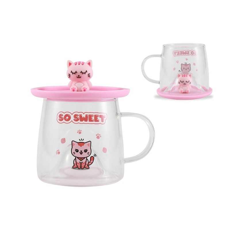 Vaso Charmy PINK CAT Vaso Charmy PINK CAT