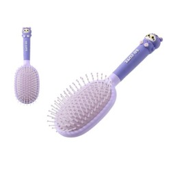 Cepillo de pelo violeta pastel