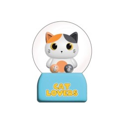 Globo de nieve ORANGE CAT