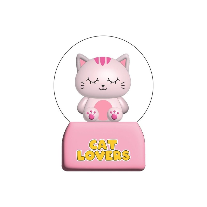 Globo de nieve PINK CAT Globo de nieve PINK CAT