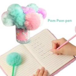 Bote PVC con 20 bolis Pom Pom pastel SEP-2025