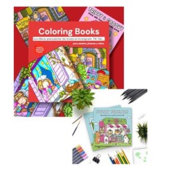 Llibro de moda RRSS para colorear Fuzzy Friends 48 páginas SEP-2025