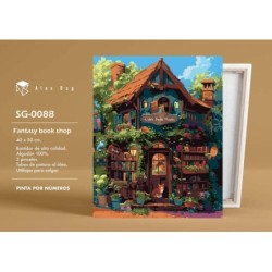 Pintar por números Fantasy Book Shop SEP-2025
