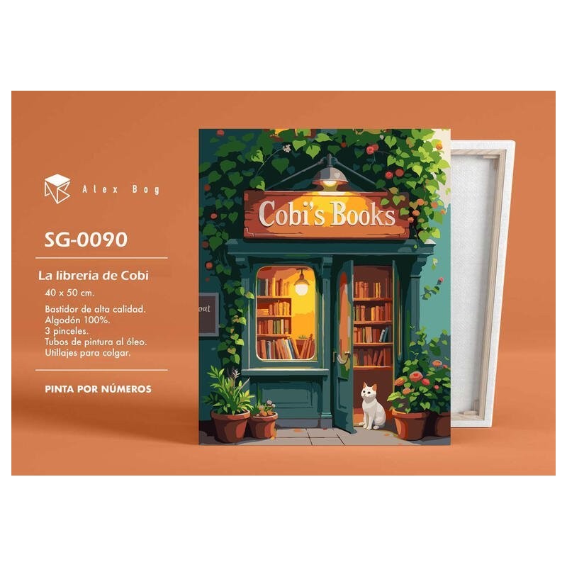Pintar por números La Librería de Cobi SEP-2025 Pintar por números La Librería de Cobi SEP-2025