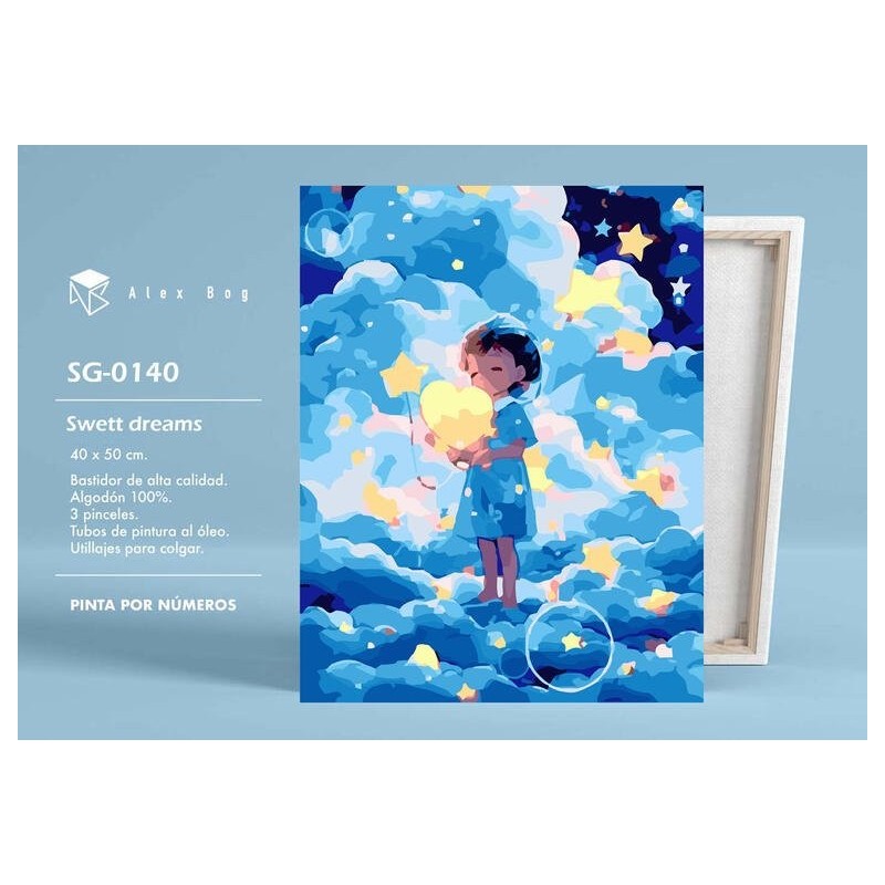 Pintar por números Sweet Dreams SEP-2025 Pintar por números Sweet Dreams SEP-2025