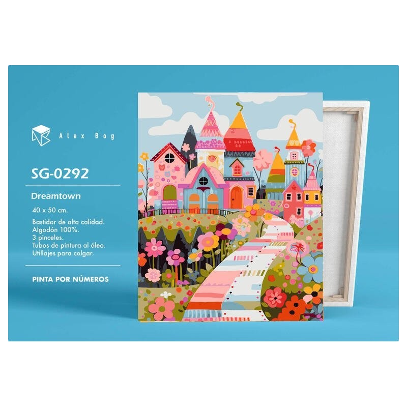 Pintar por números Dreamtown SEP-2025 Pintar por números Dreamtown SEP-2025