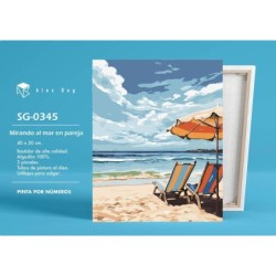 Pintar por números Mirando al mar en pareja SEP-2025