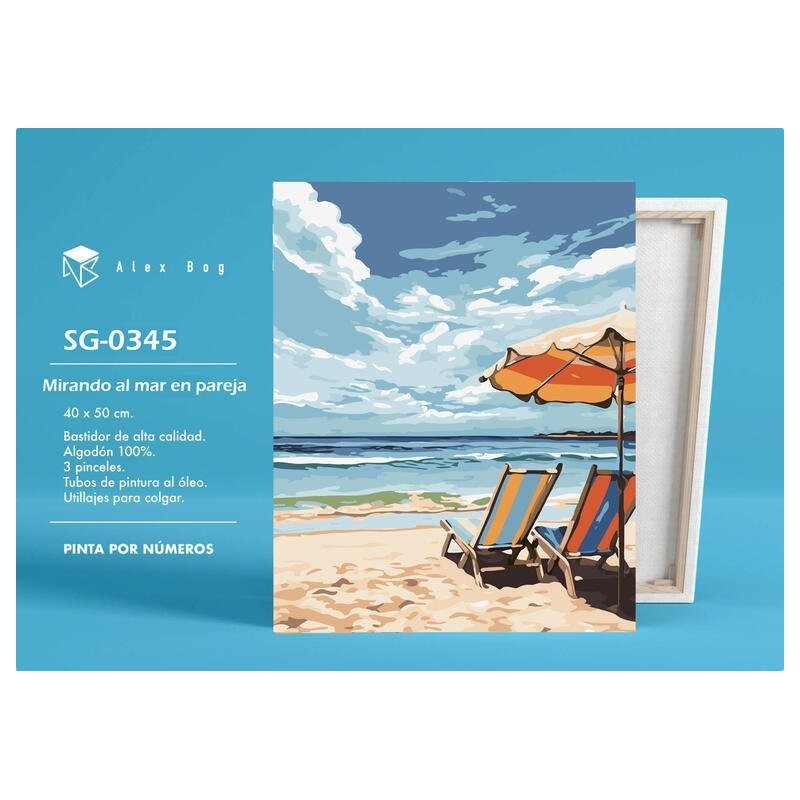 Pintar por números Mirando al mar en pareja SEP-2025 Pintar por números Mirando al mar en pareja SEP-2025