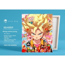 Pintar por números Manga Anime Young SEP-2025