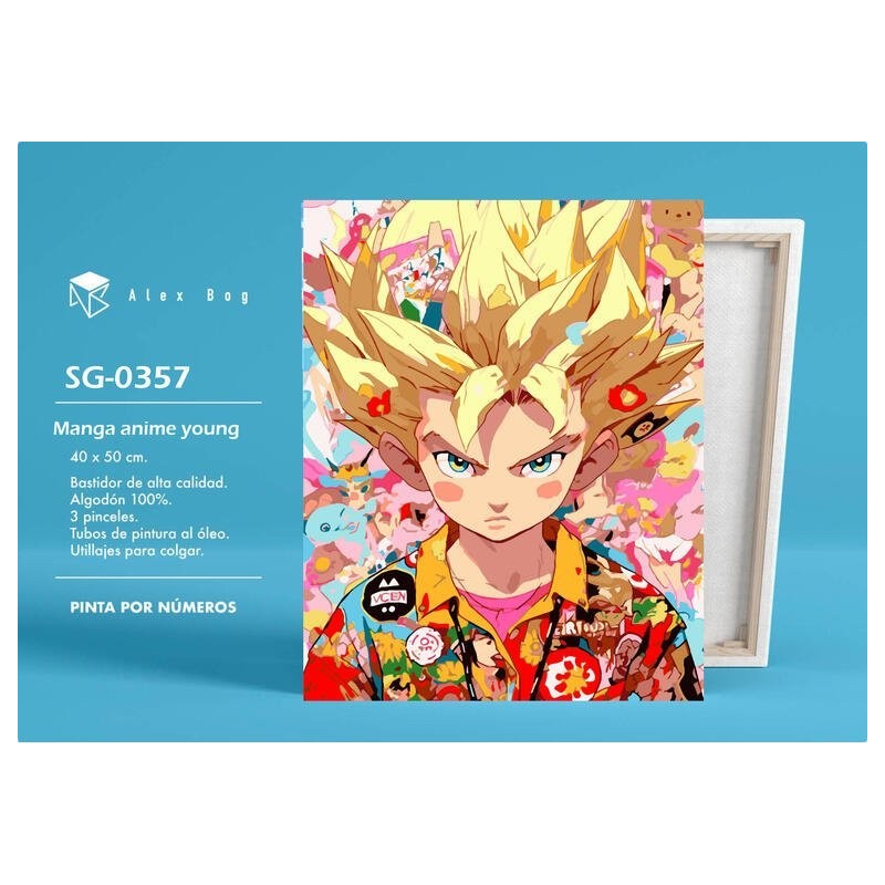 Pintar por números Manga Anime Young SEP-2025 Pintar por números Manga Anime Young SEP-2025