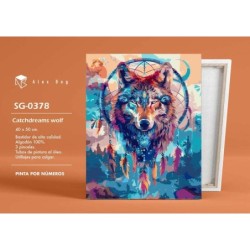 Pintar por números Catchdreams Wolf SEP-2025