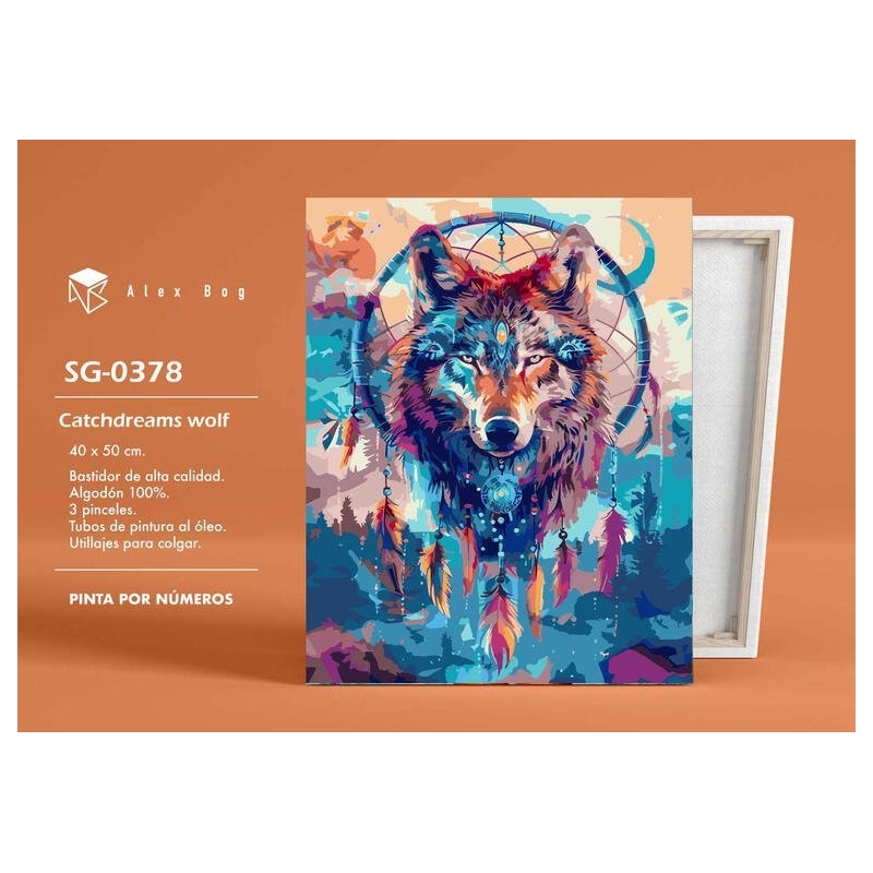 Pintar por números Catchdreams Wolf SEP-2025 Pintar por números Catchdreams Wolf SEP-2025