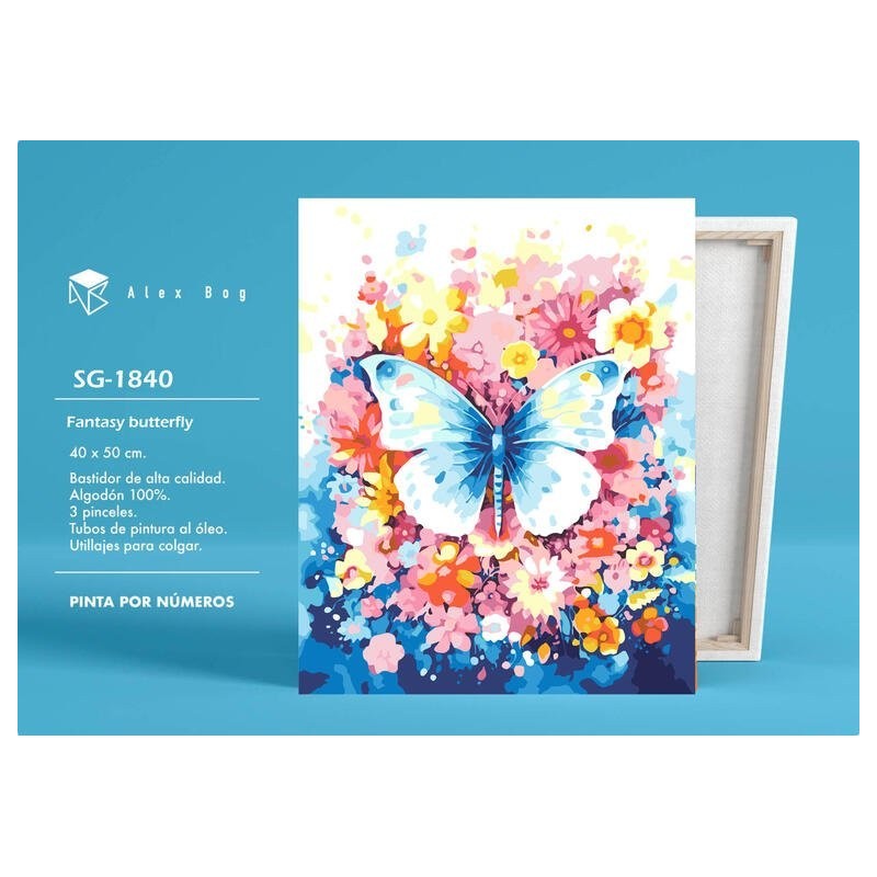 Pintar por números Fantasy Butterfly SEP-2025 Pintar por números Fantasy Butterfly SEP-2025
