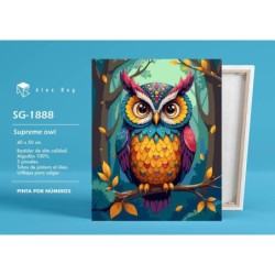 Pintar por números Supreme Owl SEP-2025
