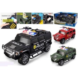 Hucha Furgón con huella digital, 3 colores OCT-2025