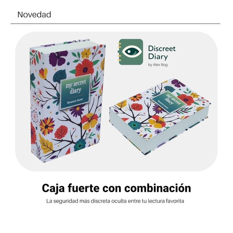 Caja fuerte con combinación Flowers Lover SEP-2025 Caja fuerte con combinación Flowers Lover SEP-2025