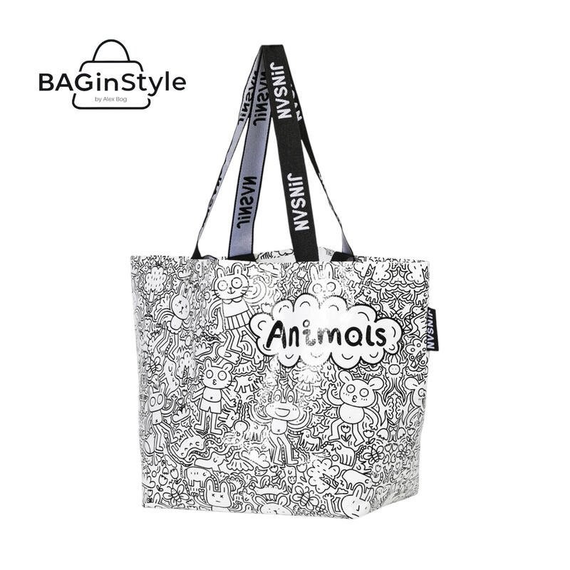 PP Woven Bag grande Animals SEP-2025 PP Woven Bag grande Animals SEP-2025