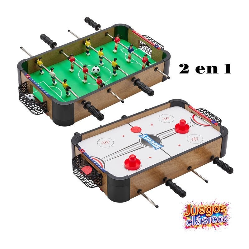 Juego sobremesa 2 en 1 Fútbol,Air Jockey OCT-2025 Juego sobremesa 2 en 1 Fútbol,Air Jockey OCT-2025