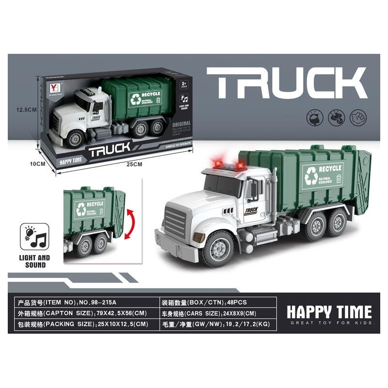 Camión reciclaje luz y sonido OCT-2025 Camión reciclaje luz y sonido OCT-2025