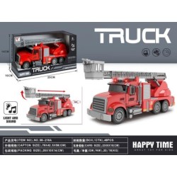Camión Bomberos con escalera luz y sonido OCT-2025