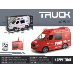 Furgoneta servicios Ambulancia/Bomberos luz y sonido OCT-2025