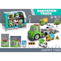 Camión Sanitation Truck con complementos luz y sonido OCT-2025
