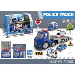 Camión Police Truck con complementos luz y sonido OCT-2025