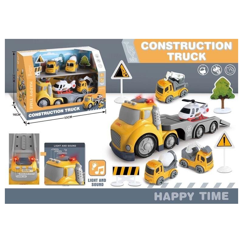 Camión Construcción Truck con complementos luz y sonido OCT-2025 Camión Construcción Truck con complementos luz y sonido OCT-2025