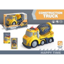 Camión construcción truck cementero luz y sonido OCT-2025