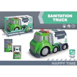 Camión Sanitation truck luz y sonido OCT-2025