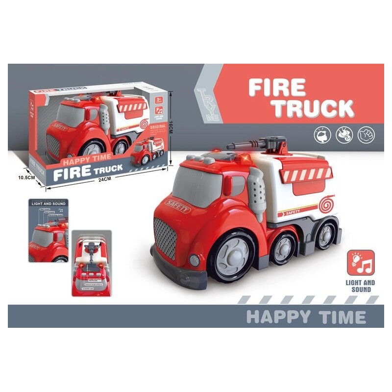 Camión Fire Truck luz y sonido OCT-2025 Camión Fire Truck luz y sonido OCT-2025