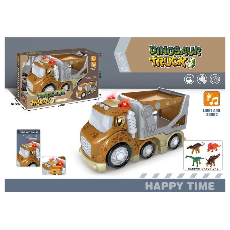 Camión Dinosaur Truck con luz y sonido OCT-2025 Camión Dinosaur Truck con luz y sonido OCT-2025