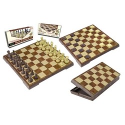 Juego sobremesa 2 en 1 Ajedrez/Damas OCT-2025