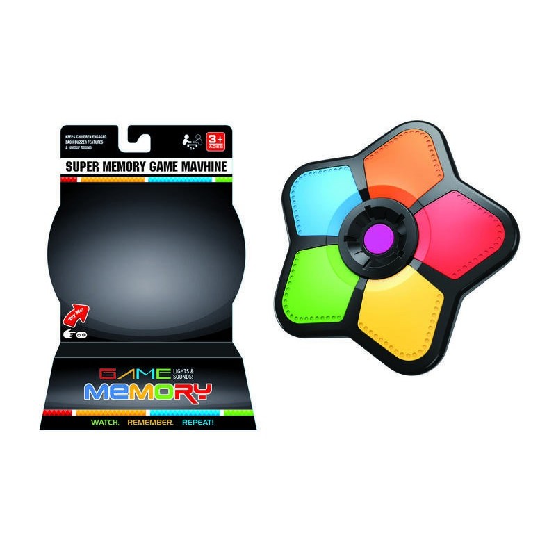 Juego de memoria Pentagonal luz y sonido OCT-2025 Juego de memoria Pentagonal luz y sonido OCT-2025