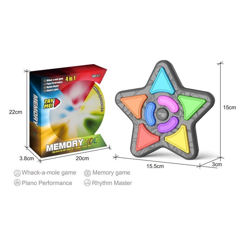 Memory Player 4 en 1 Pentágono OCT-2025 Memory Player 4 en 1 Pentágono OCT-2025