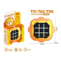 Juego Tic Tac Toe 2 en 1 Bear luz y sonido OCT-2025